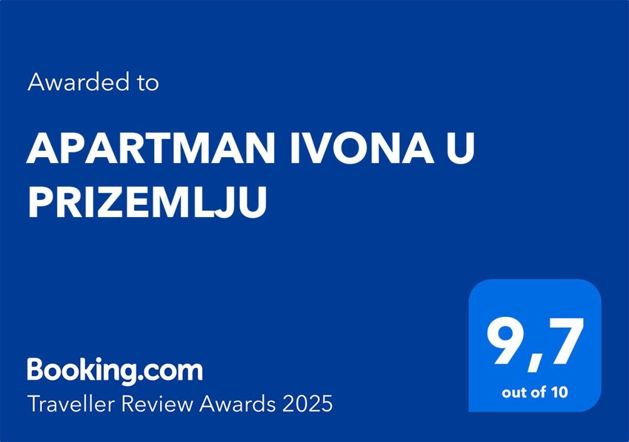 Apartman Ivona U Prizemlju 말린스카 외부 사진